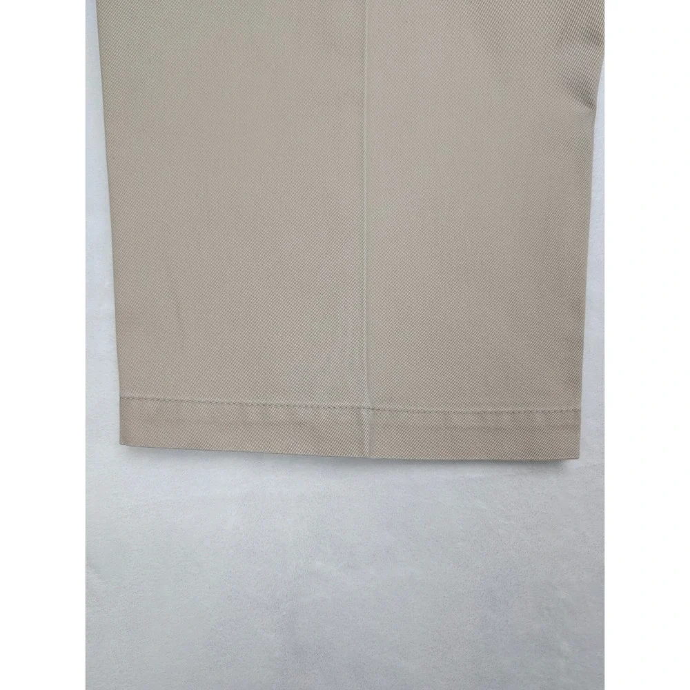 Oak‎ Hill Mens Khaki Pleated Pants Size 48x34 Casual Chinos